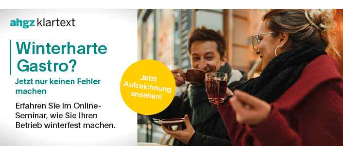 Winterharte Gastro?! Jetzt nur keinen Fehler machen