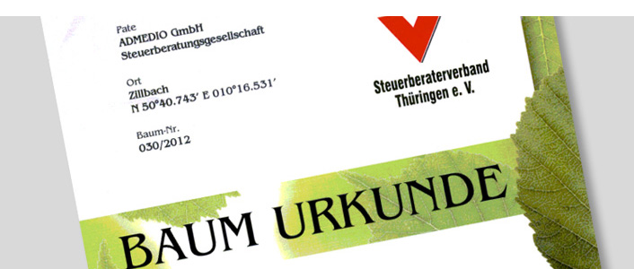 Mitglied im Steuerberaterverband und Baumpate
