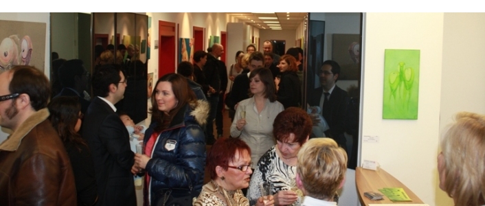 Erfolgreiche Vernissage in unserer Kanzlei
