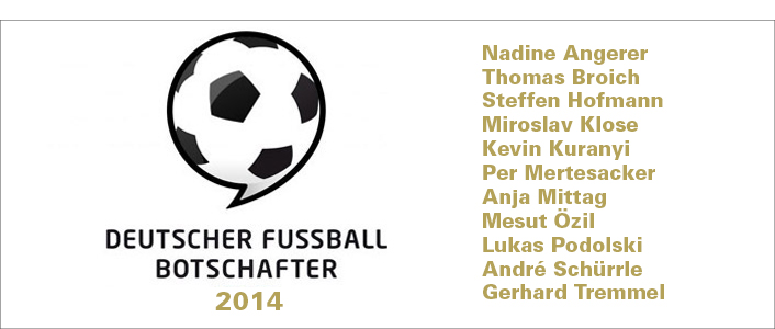 Deutscher Fußball-Botschafter 2013: Die nominierten Fußballtrainer stehen fest