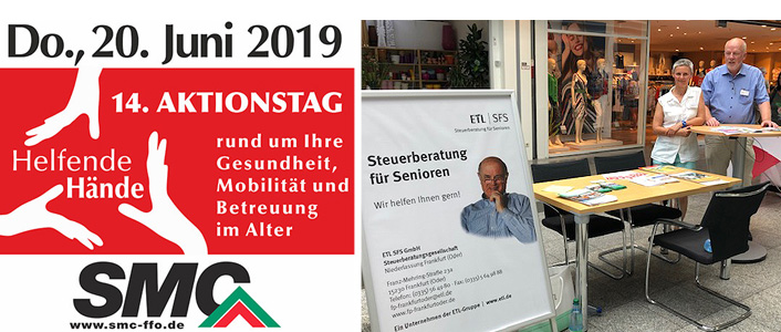 Veranstaltung: Steuern, Blutzucker und überdimensionales Wirbelsäulenmodell